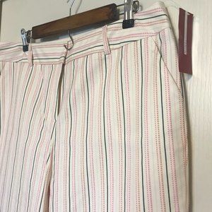 Striped Capri Pants by Nine & Company